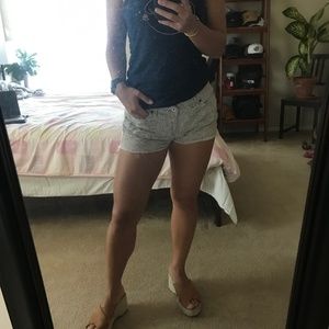 Madewell spotted shorts